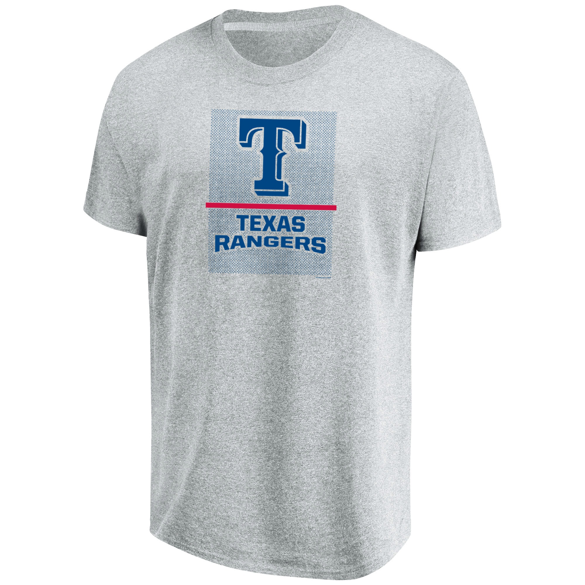 Men's Majestic Heathered Gray Texas Rangers Flying High Big \u0026 Tall T-Shirt